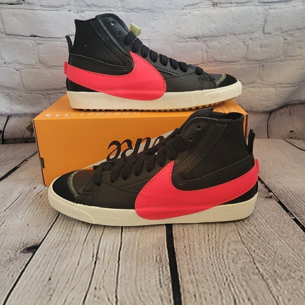 Nike Blazer Mid '77 Jumbo 'Black Bright Crimson'